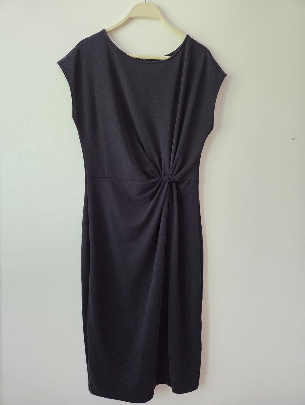 Nordstrom Rack classic black midi/ knee-length dress